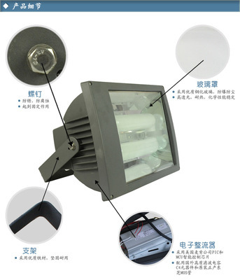 專業照明新選擇 廣西都亮照明CE認證150W泛光燈，五年質保無閃爍